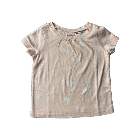Harper Canyon Unisex pink | White | Stars T-Shirt Size: 18 months pink | White | Stars