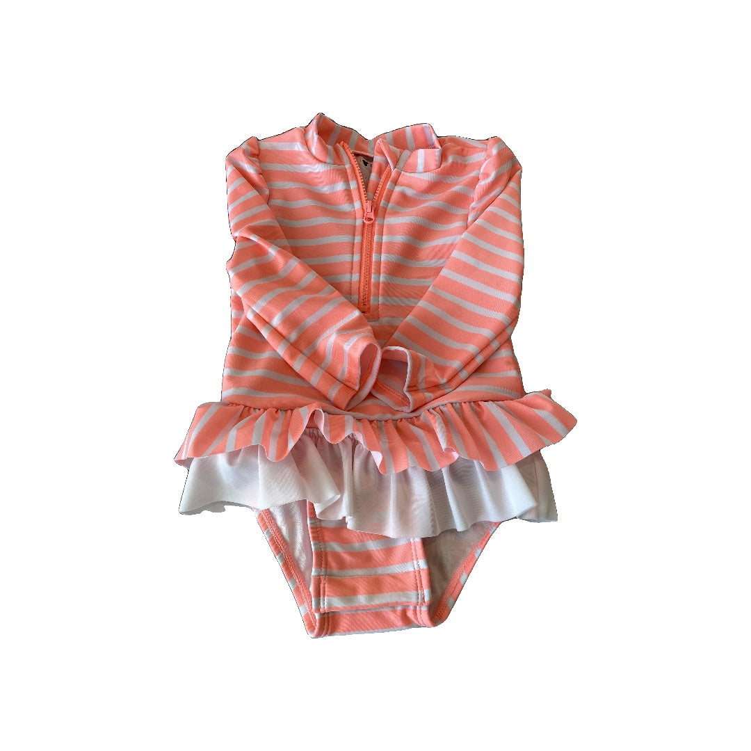Cat & Jack Girls pink | White | Stripe Swimwear Size: 18 months pink | White | Stripe