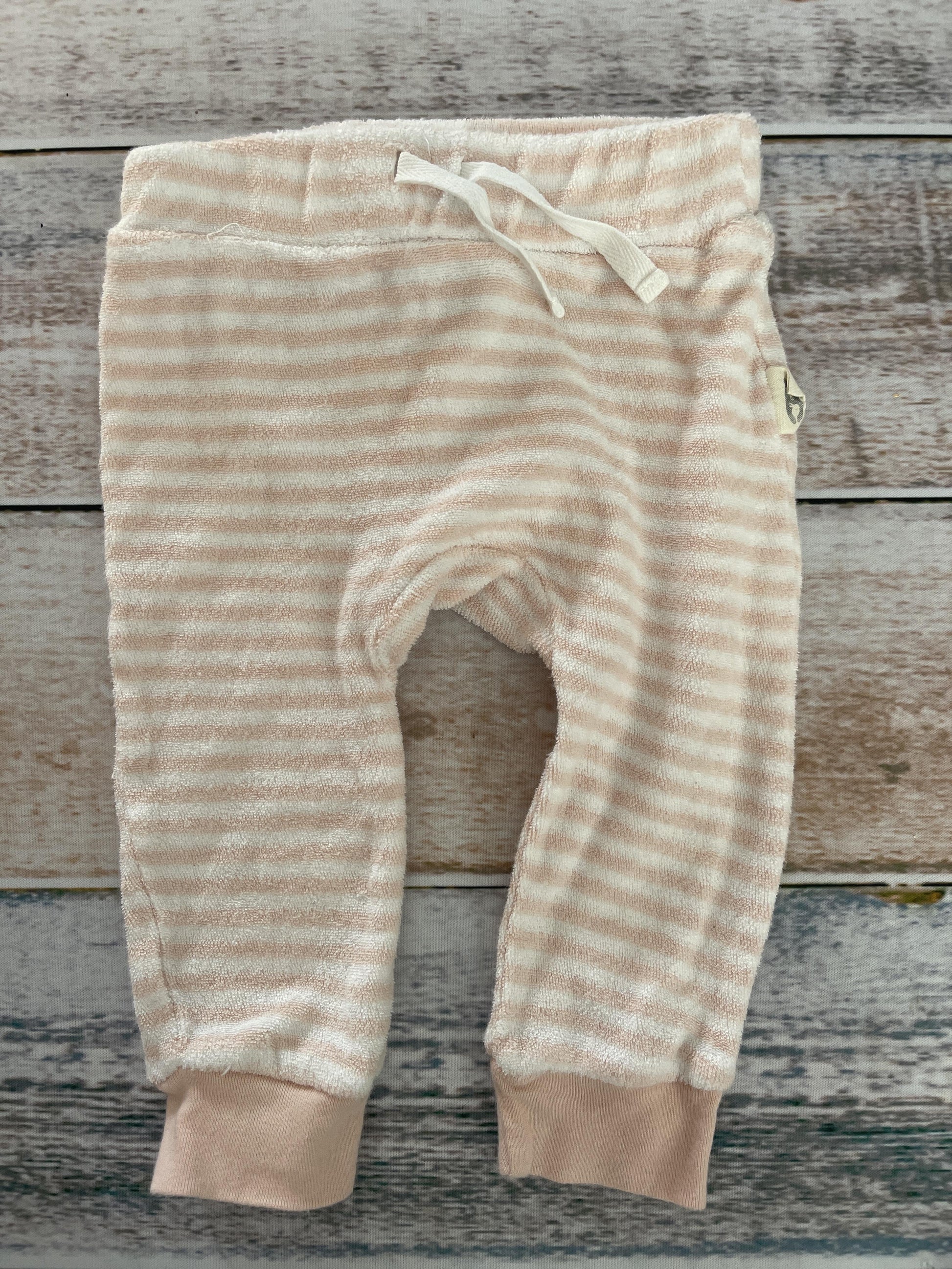 Rabbit Bear Girls pink | White | Stripe Pants Size: 6-9 months pink | White | Stripe