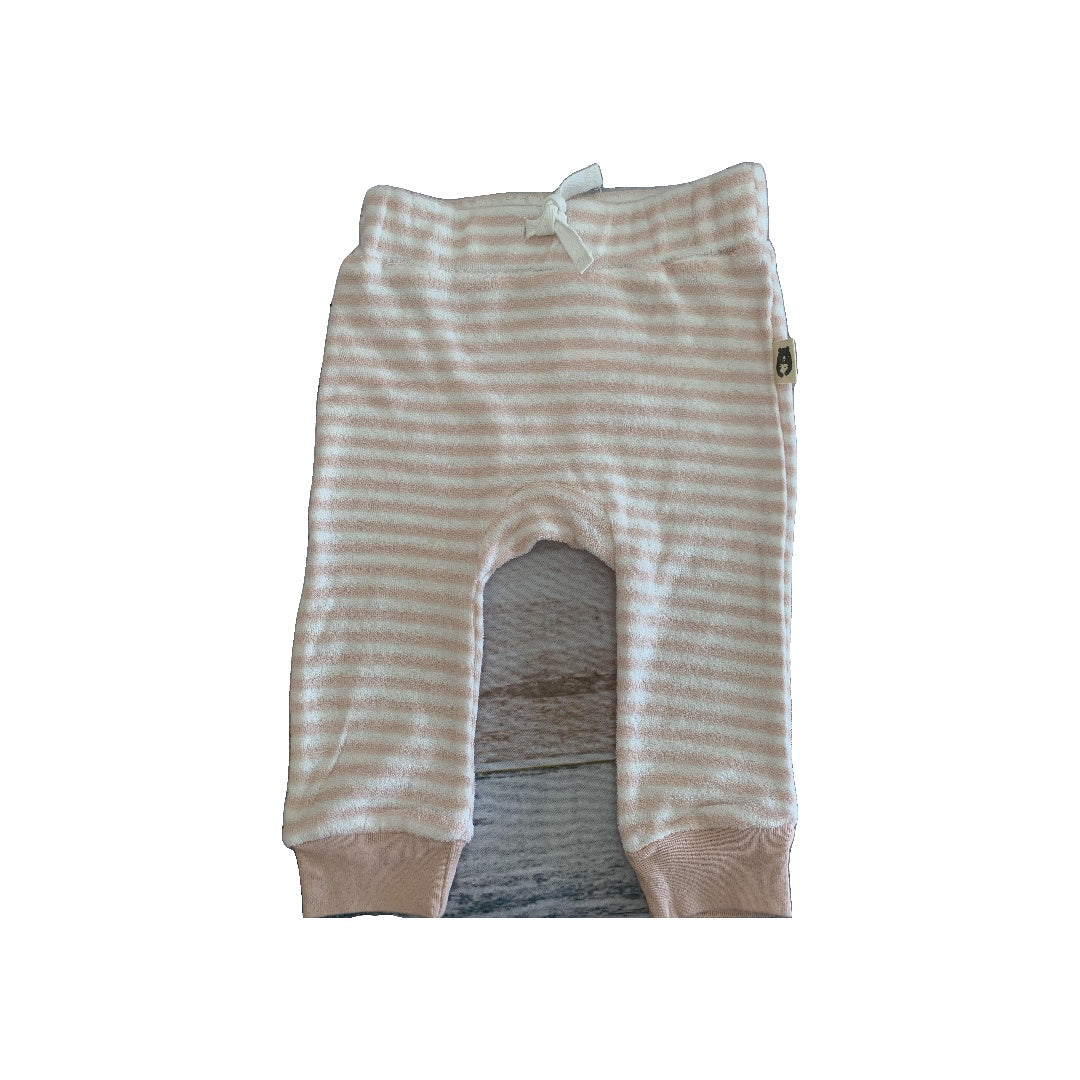 Rabbit Bear Girls pink | White | Stripe Pants Size: 6-9 months pink | White | Stripe