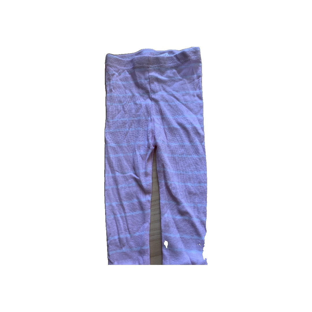 Girls pink | White | Stripe Pajamas Size: 12M pink | White | Stripe