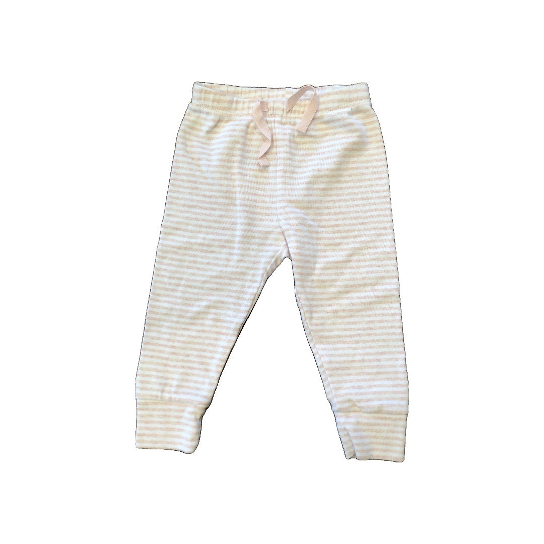 Gap Girls pink | White | Striped Pants Size: 12-18 months pink | White | Striped