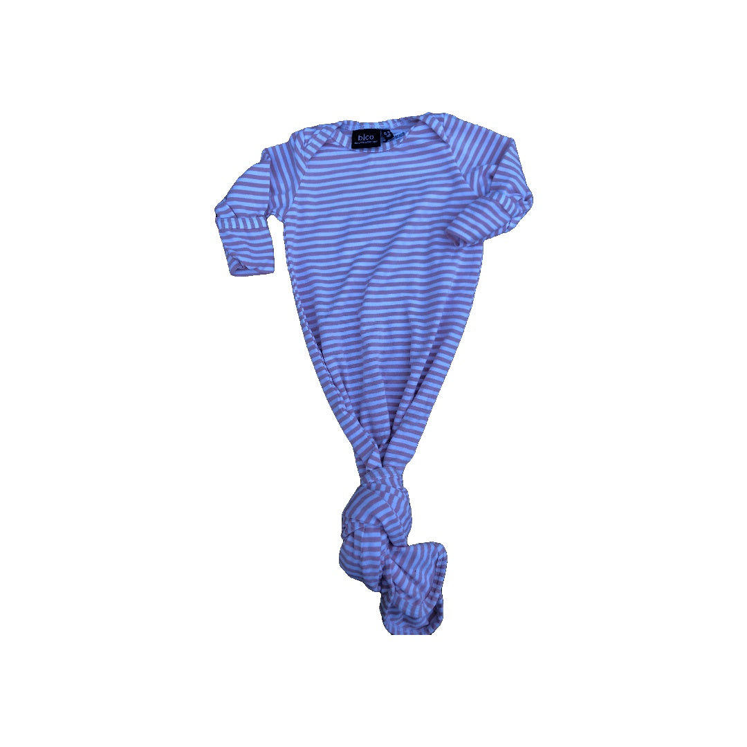 BabySprouts co Girls pink | White | Striped Sleepsack Size: 0-3 months pink | White | Striped