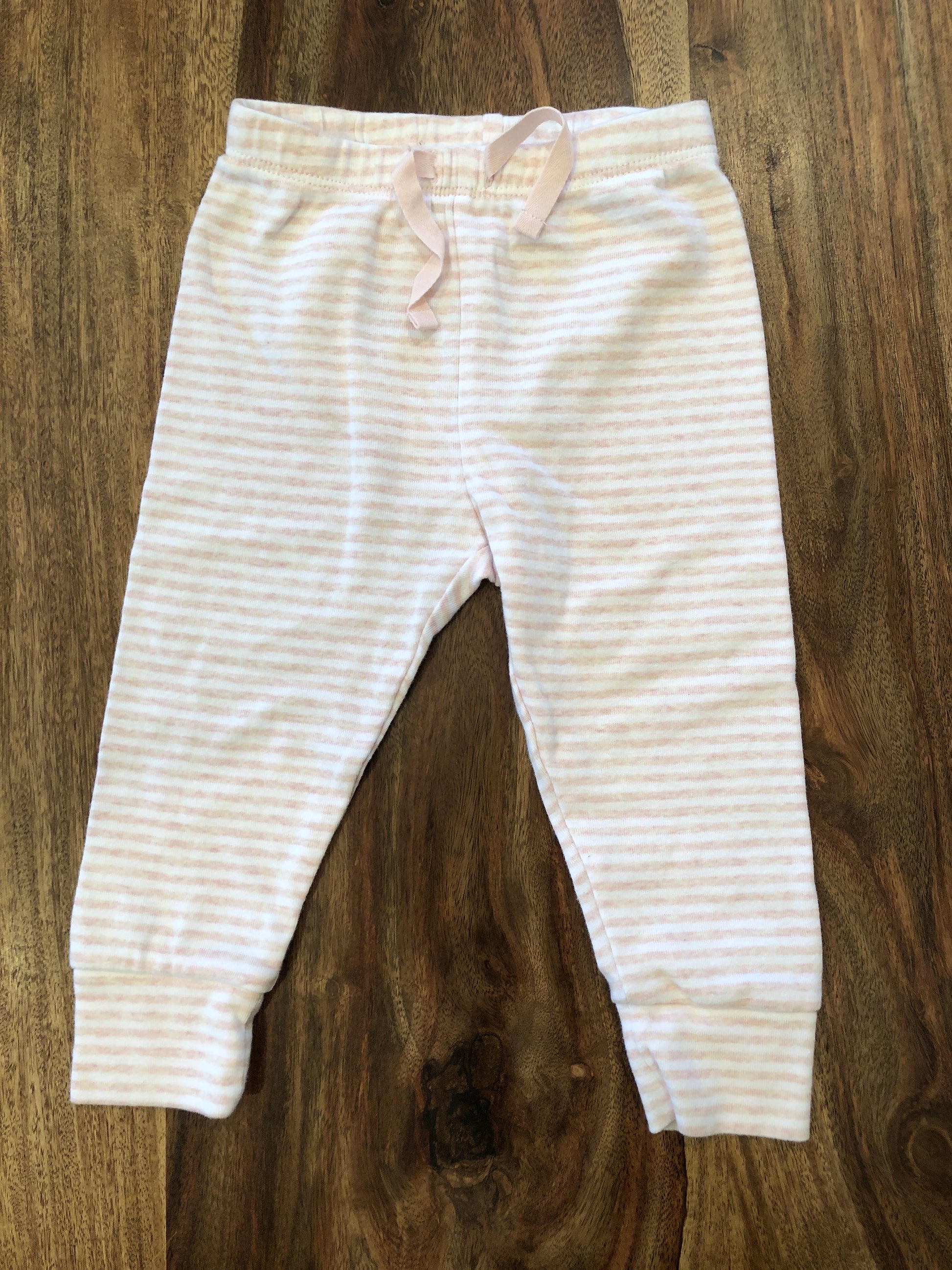 Gap Girls pink | White | Striped Pants Size: 12-18 months pink | White | Striped