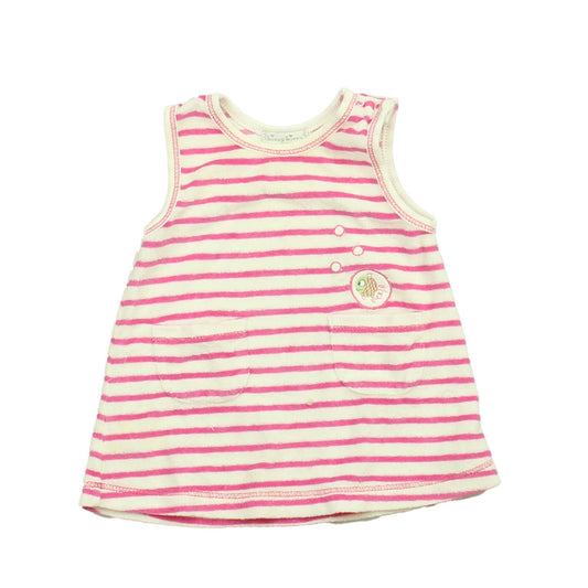 Kissy Kissy Girls Pink | White | Stripes Cover-up Size: 3-6 Months Pink | White | Stripes