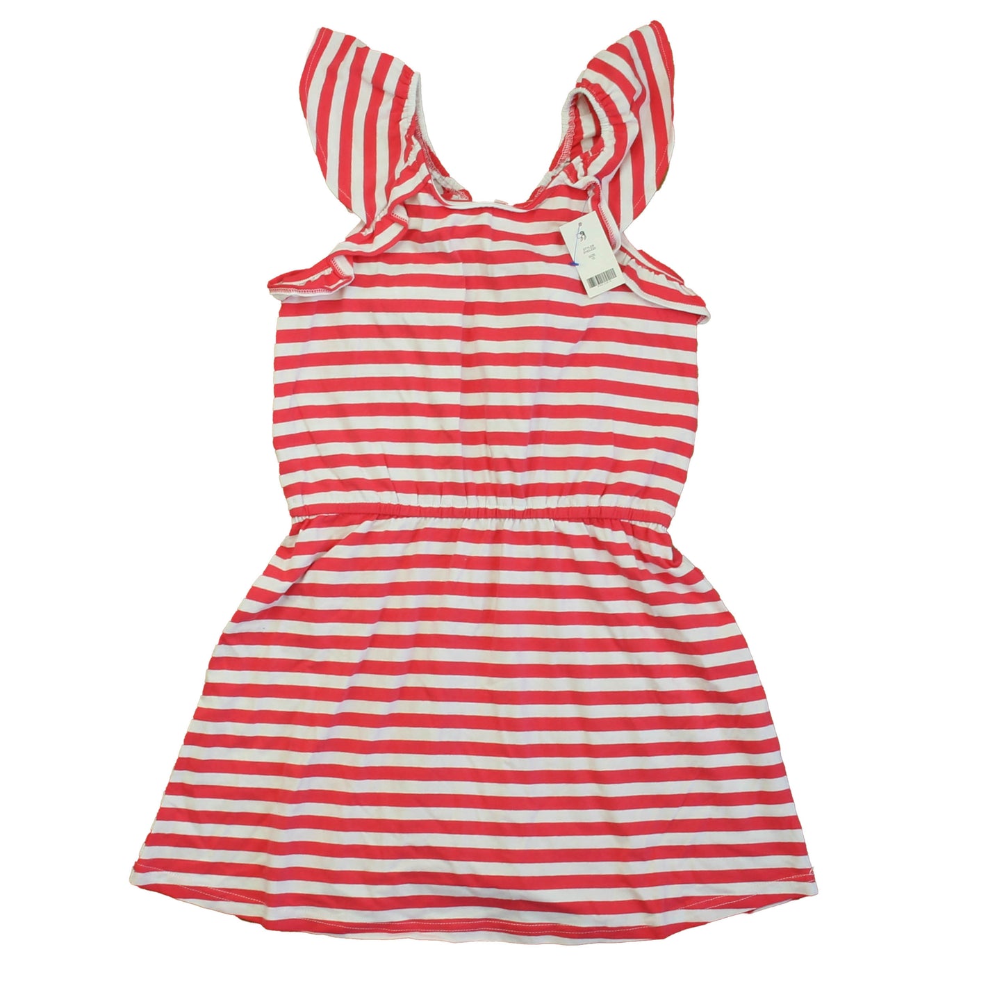 Rockets Of Awesome Girls Pink | White | Stripes Dress Size: 10 years