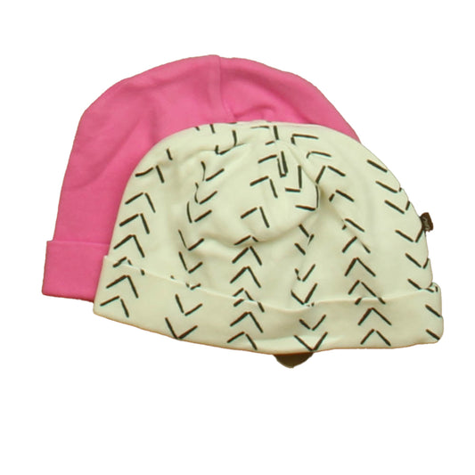 Tea Girls Pink | White Hat Size: 0-3 Months Pink | White