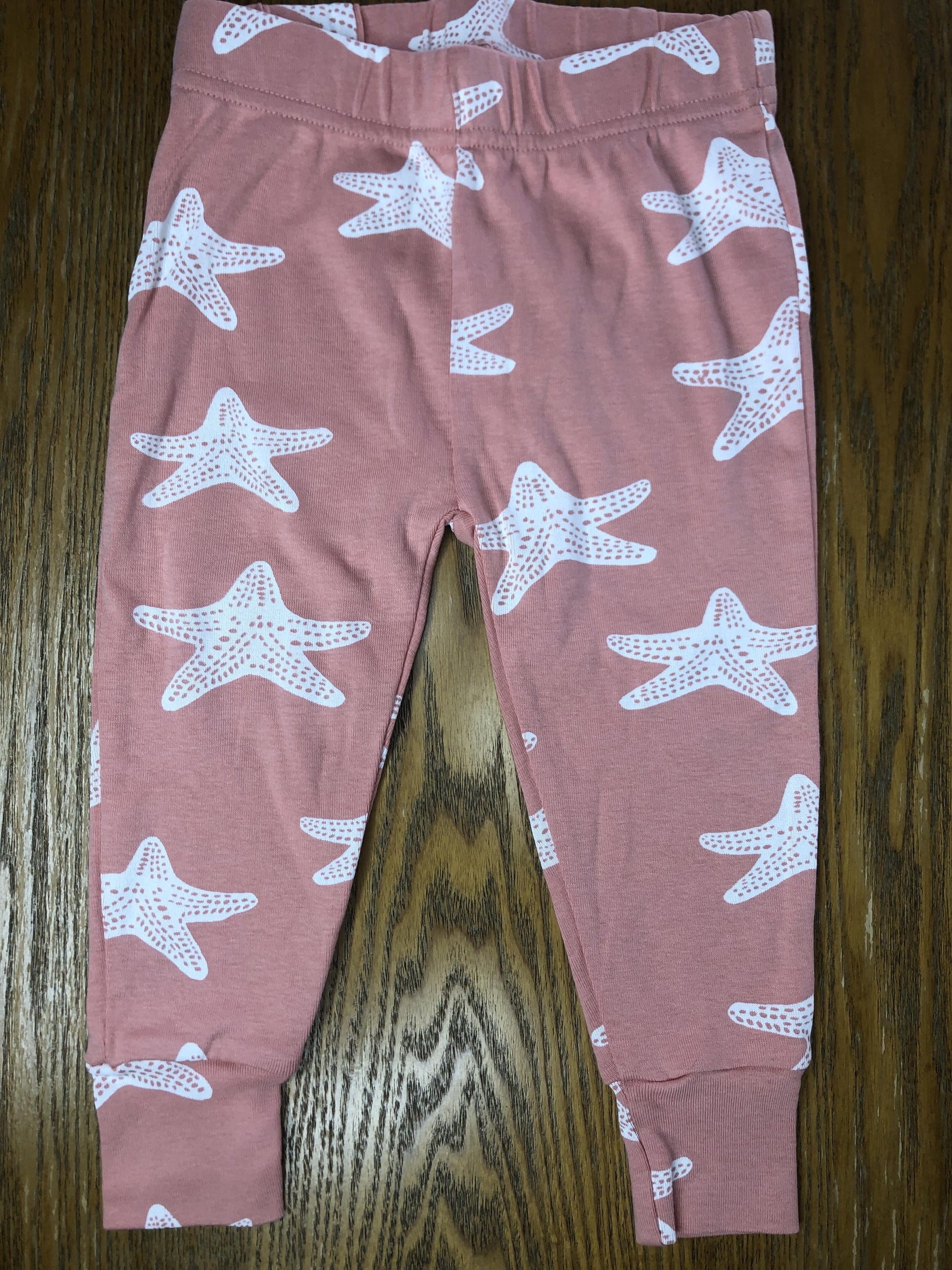 Oliver & Rain Girls pink | White Pajamas Size: 24 months pink | White