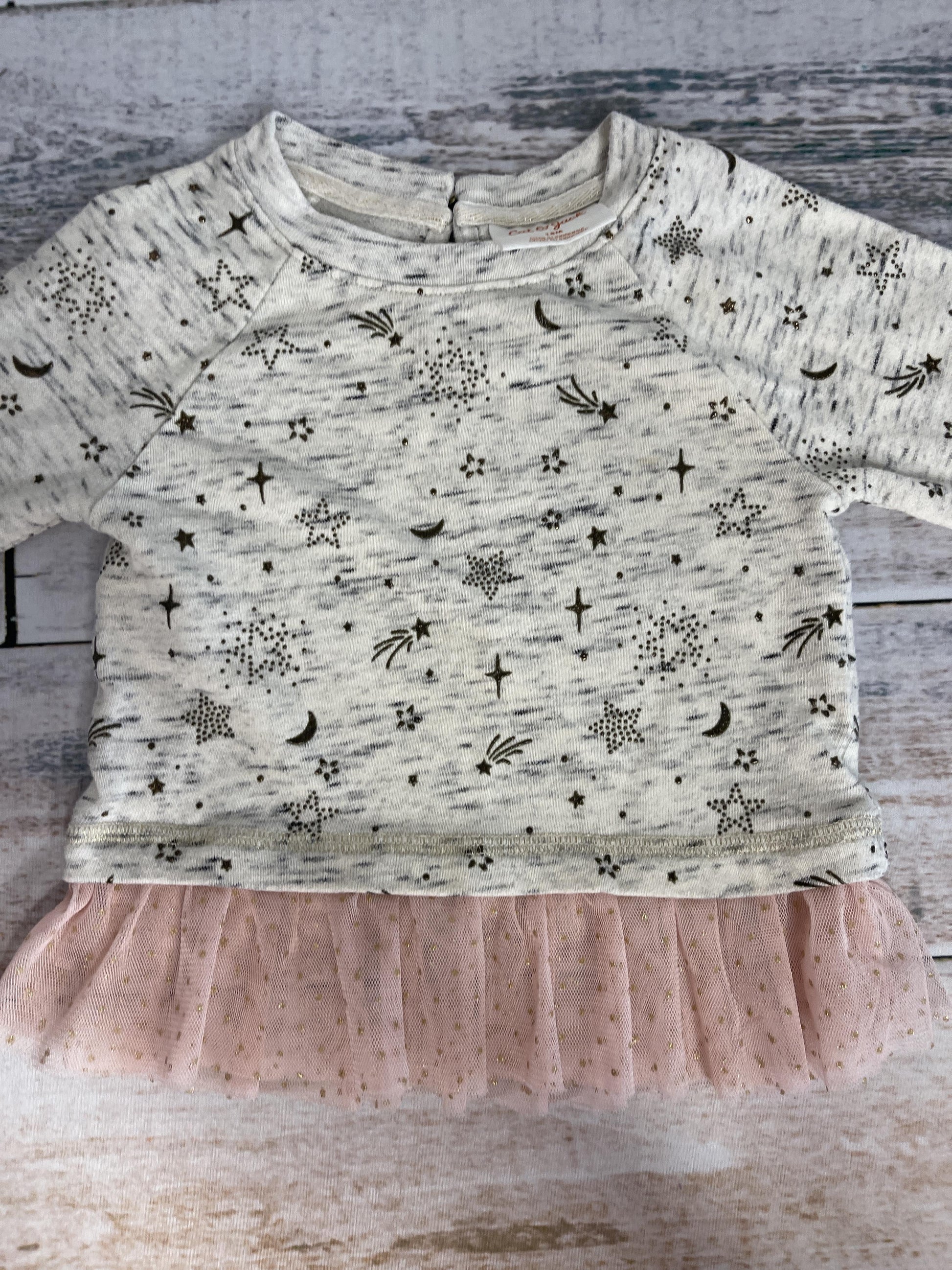 Cat & Jack Girls pink | White Sweater Size: 18 months pink | White