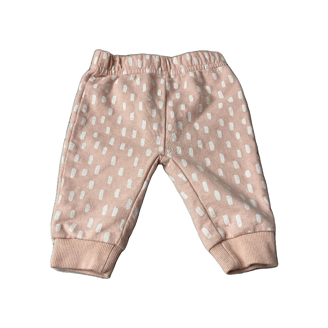 PL Baby Girls pink | White Pants Size: 3 months pink | White