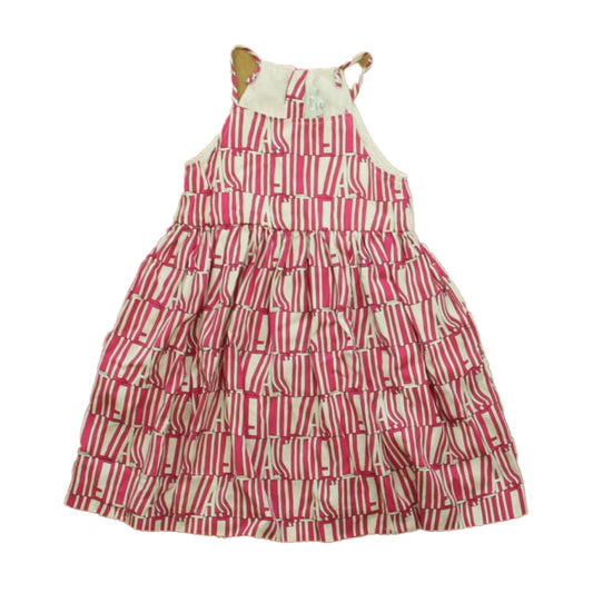 Stella McCartney Girls Pink | White Dress Size: 4T