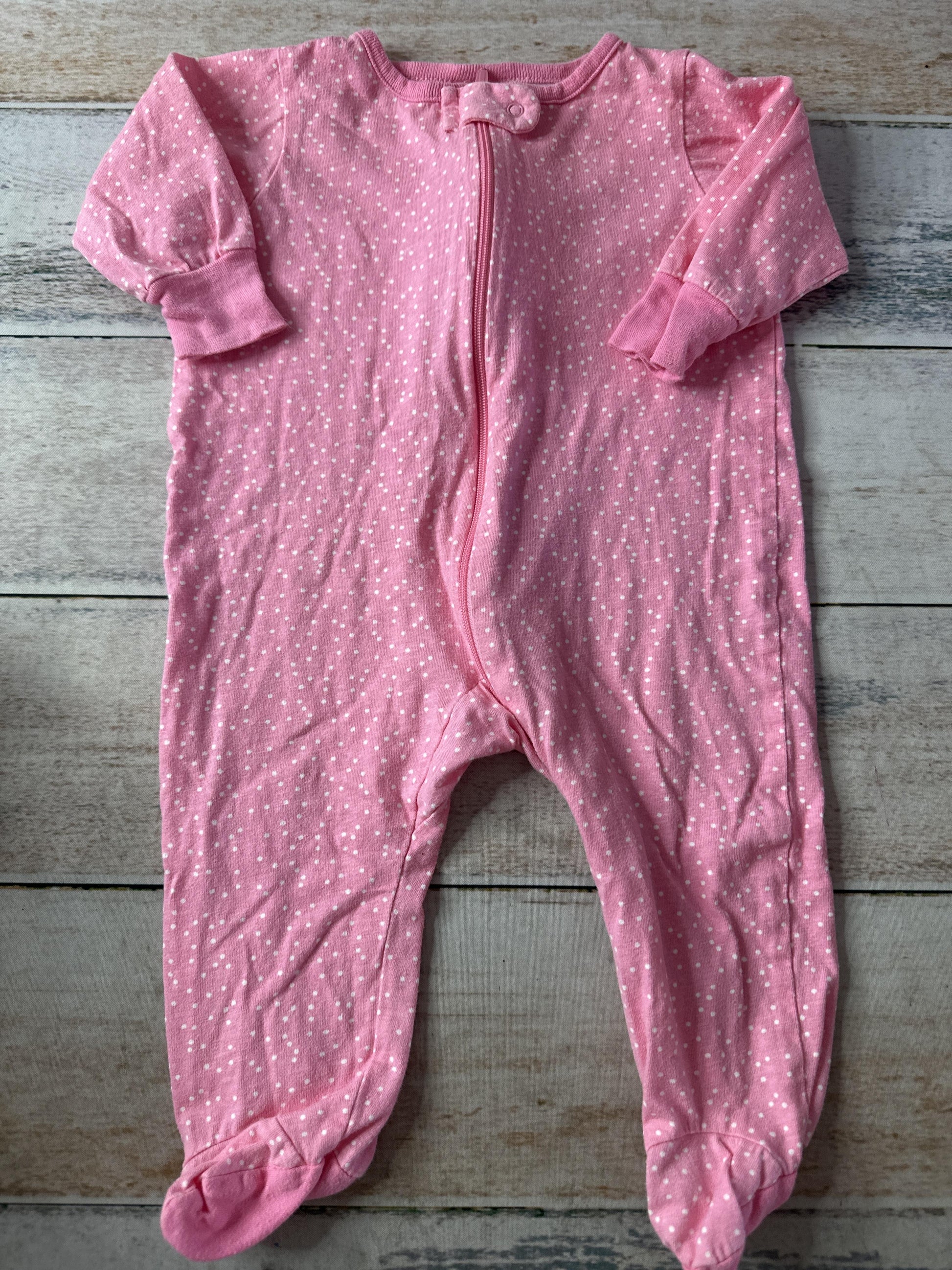 Gerber Childrenswear Unisex pink | White Pajamas Size: 3-6 months pink | White