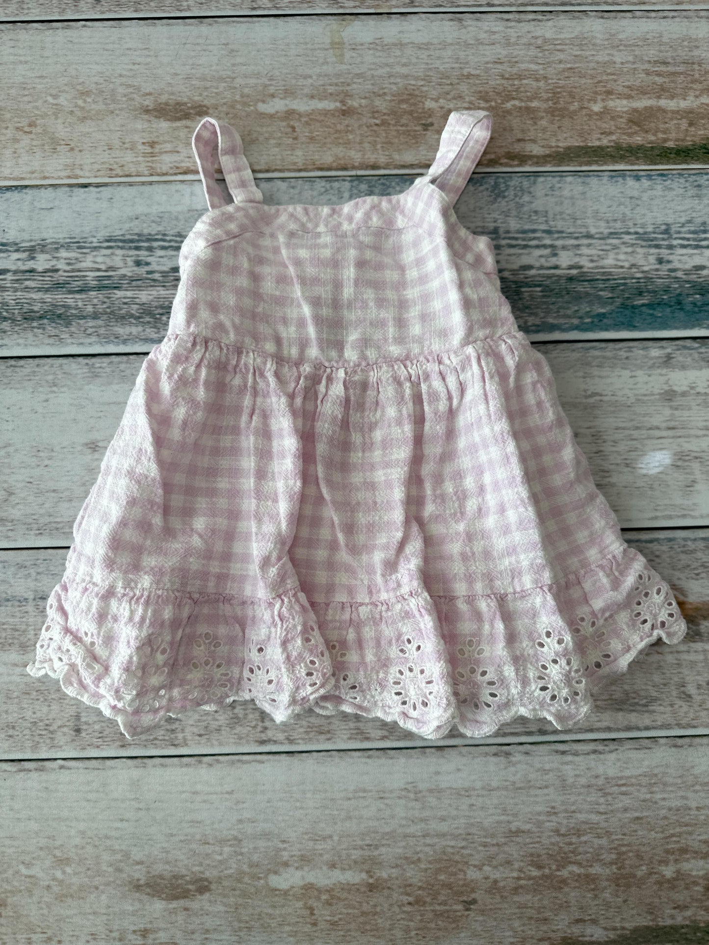 Cat & Jack Girls pink | White Dress Size: 18 months pink | White