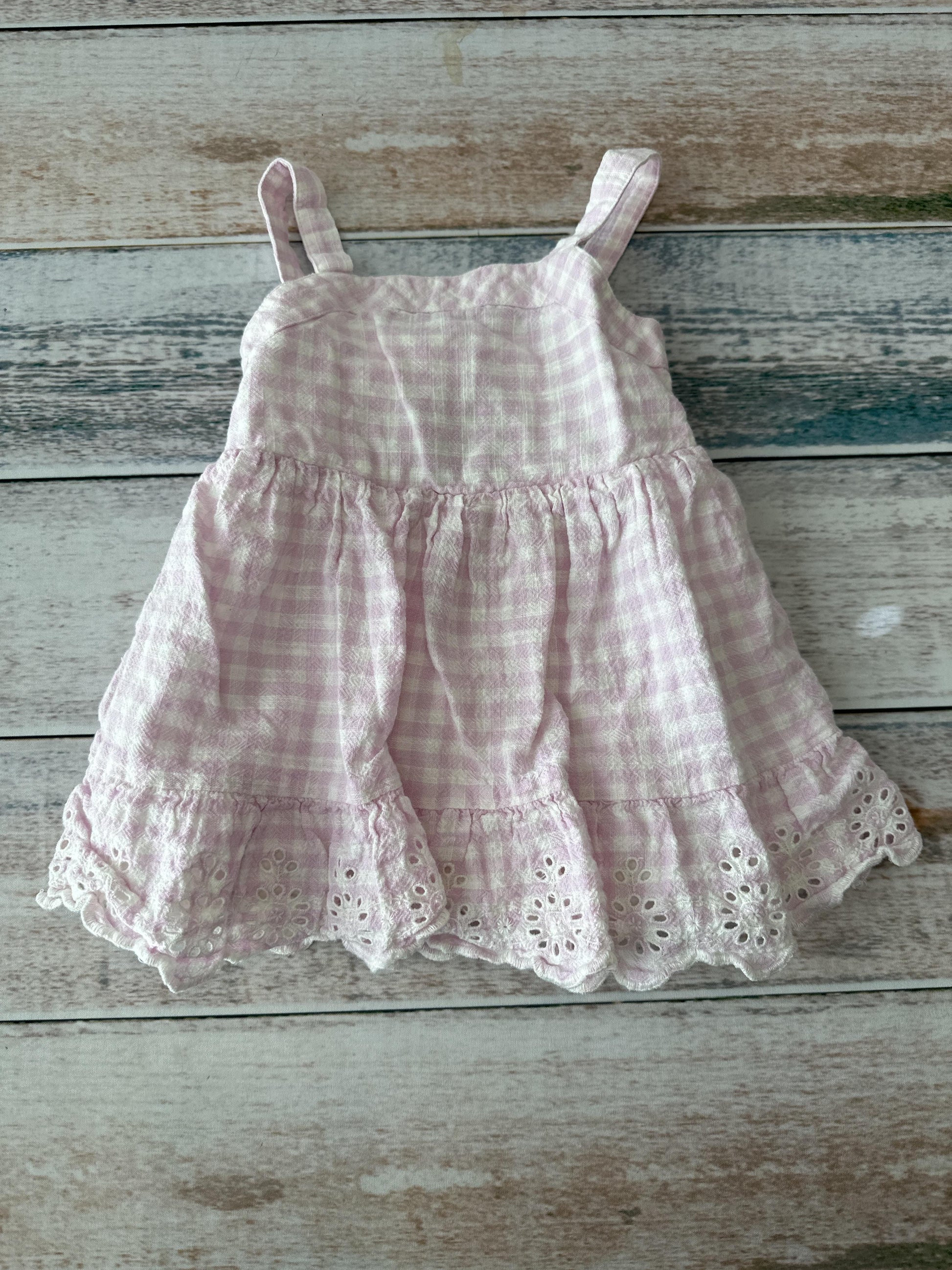 Cat & Jack Girls pink | White Dress Size: 18 months pink | White