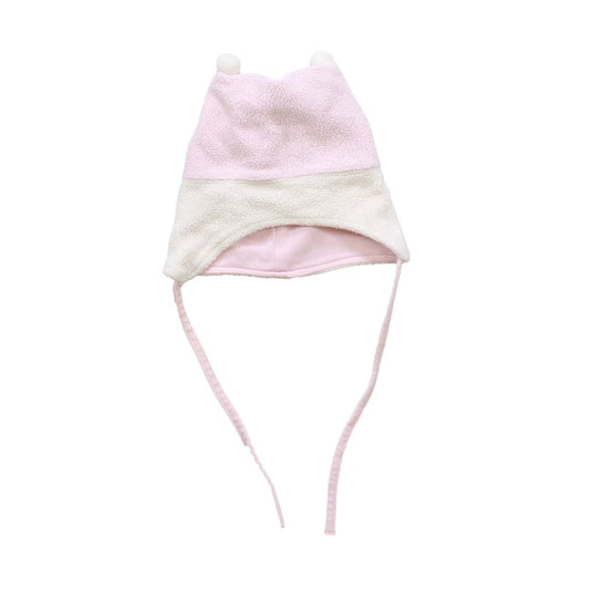 Zutano Girls Pink | White Winter Hat Size: 12-18 Months Pink | White