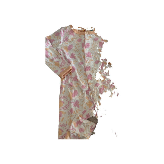 Clover Baby & Kids Girls pink | White Long Sleeve Outfit Size: 3-6 months pink | White