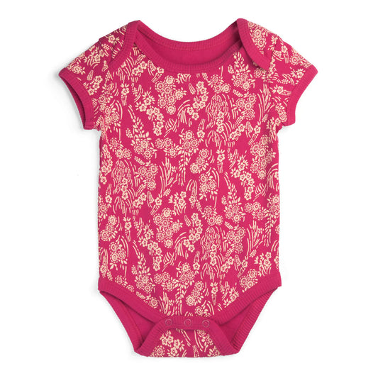 Mightly Girls Pink | White Onesie Size: 6-9 Months Pink | White