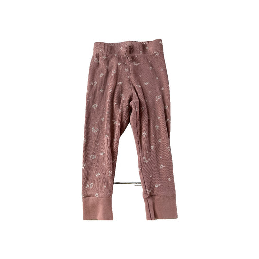 Colored Organics Girls pink | White Pants Size: 18-24 months pink | White