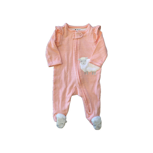 Carters Girls pink | White Pajamas Size: 3 months pink | White
