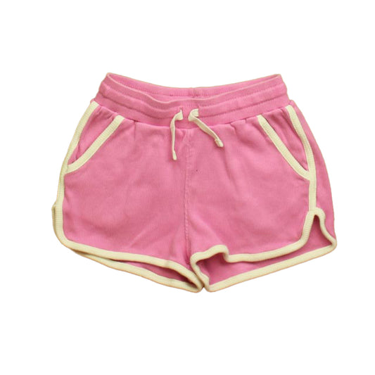 Tea Girls Pink | White Shorts Size: 6 Years