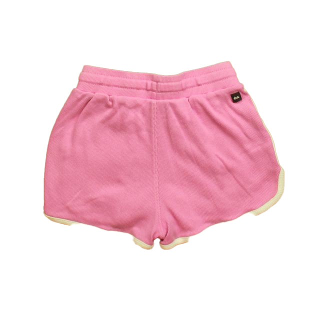 Tea Girls Pink | White Shorts Size: 6 Years