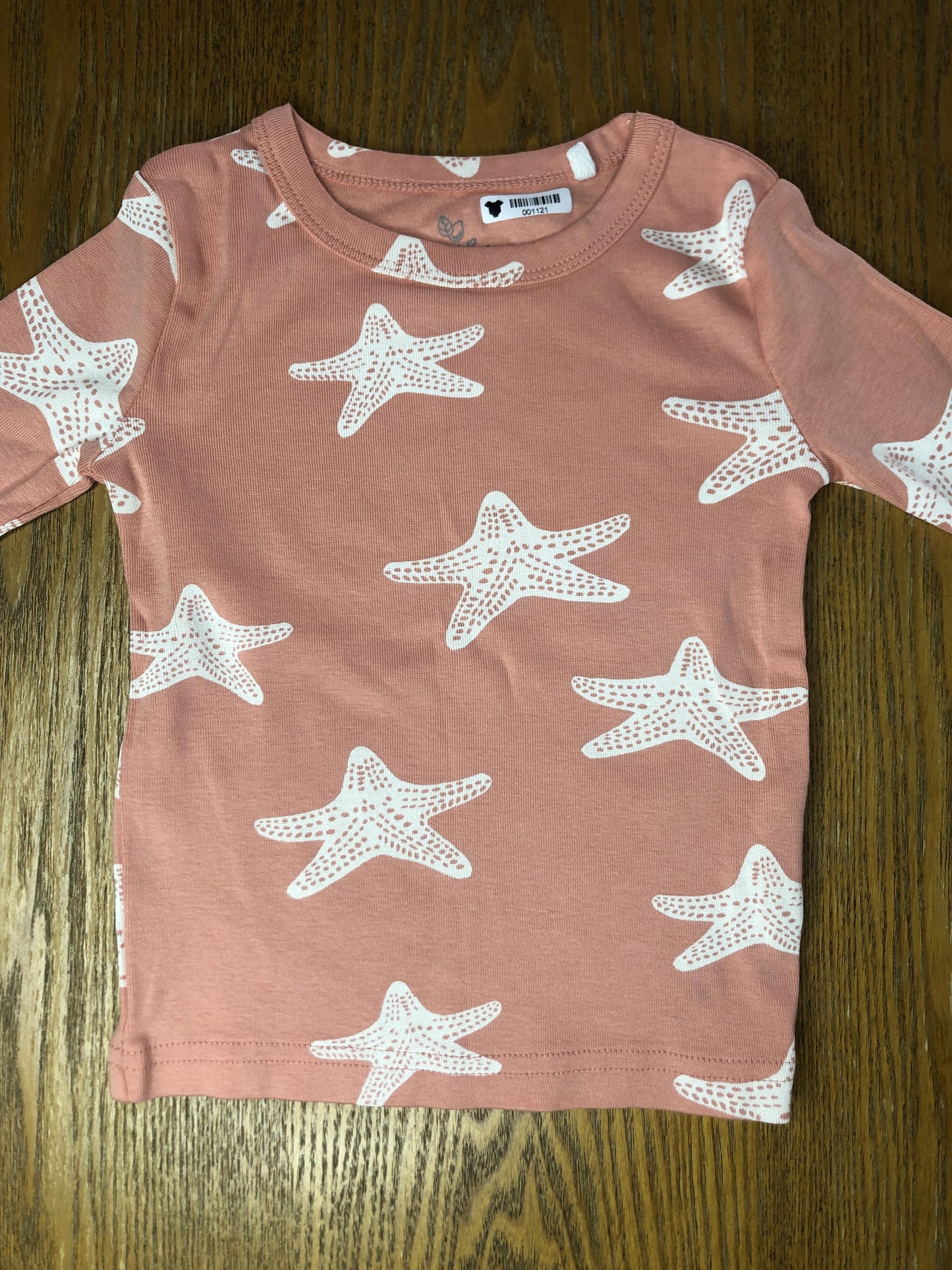 Oliver & Rain Girls pink | White Pajamas Size: 24 months pink | White