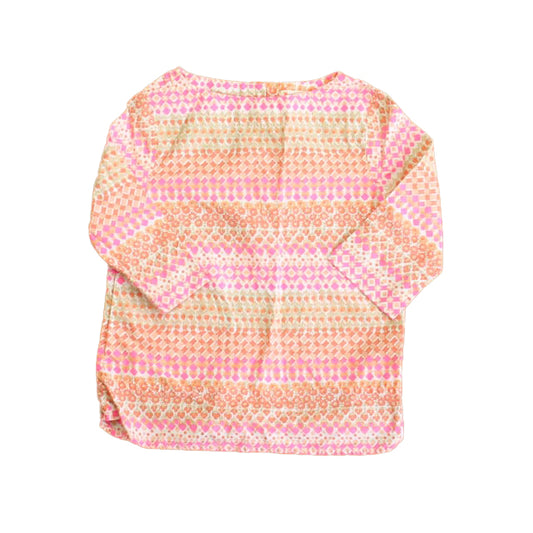 Crewcuts Girls Pink | White Blouse Size: 5T