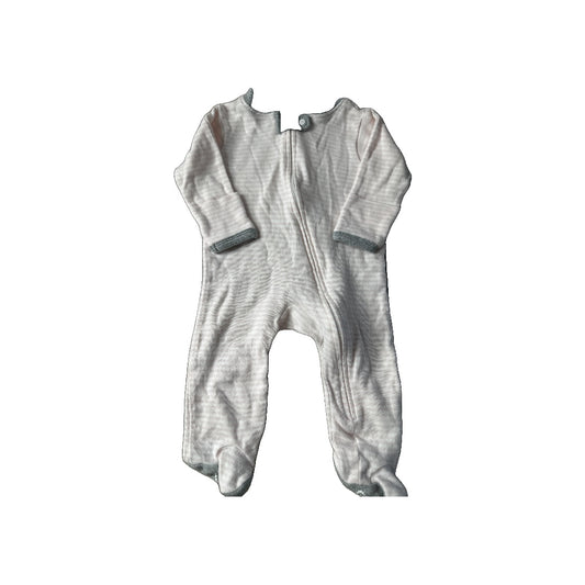 Burt's Bees Girls pink | White Pajamas Size: 0-3 months pink | White