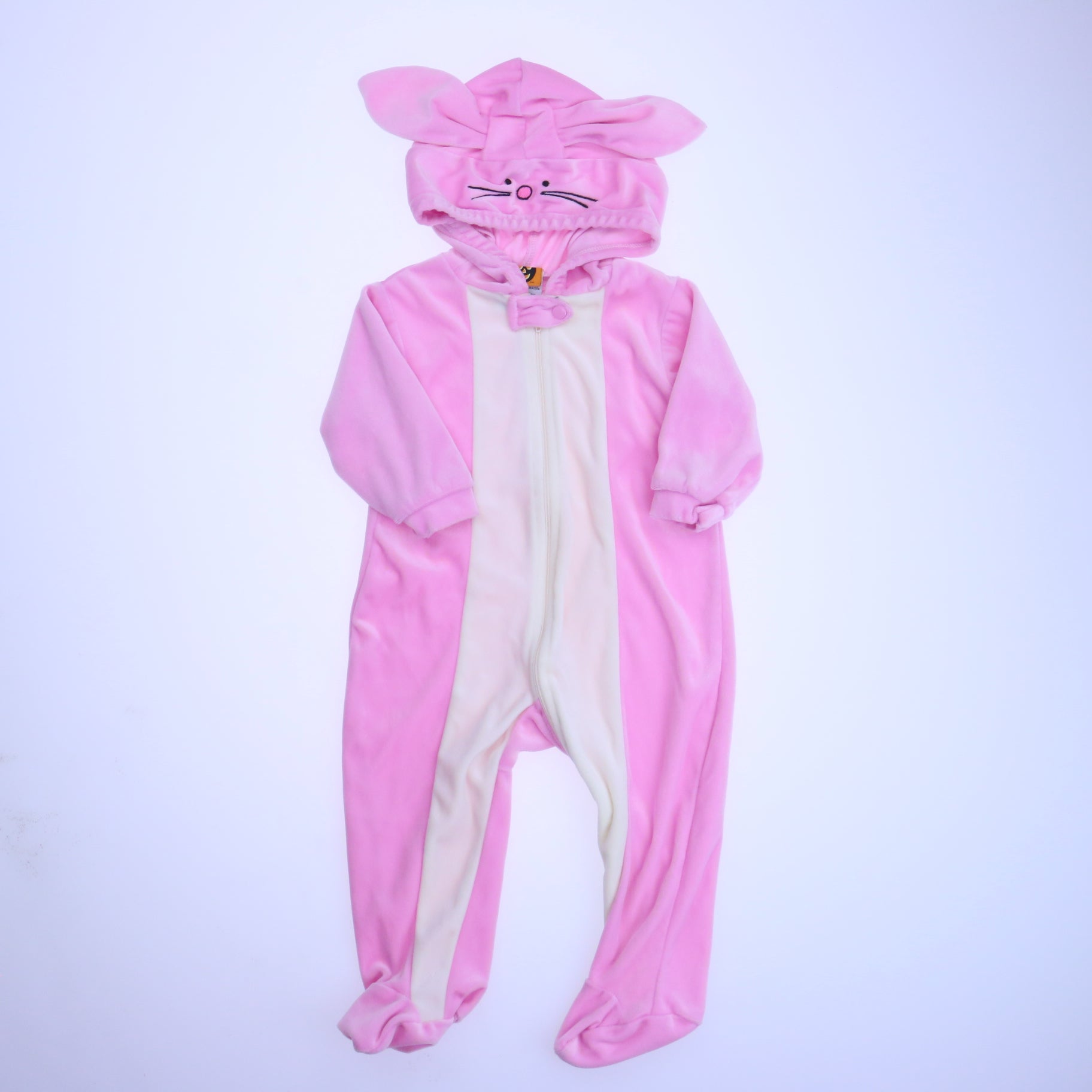 Unknown Brand Girls Pink | White Costume Size: 9 Months Pink | White