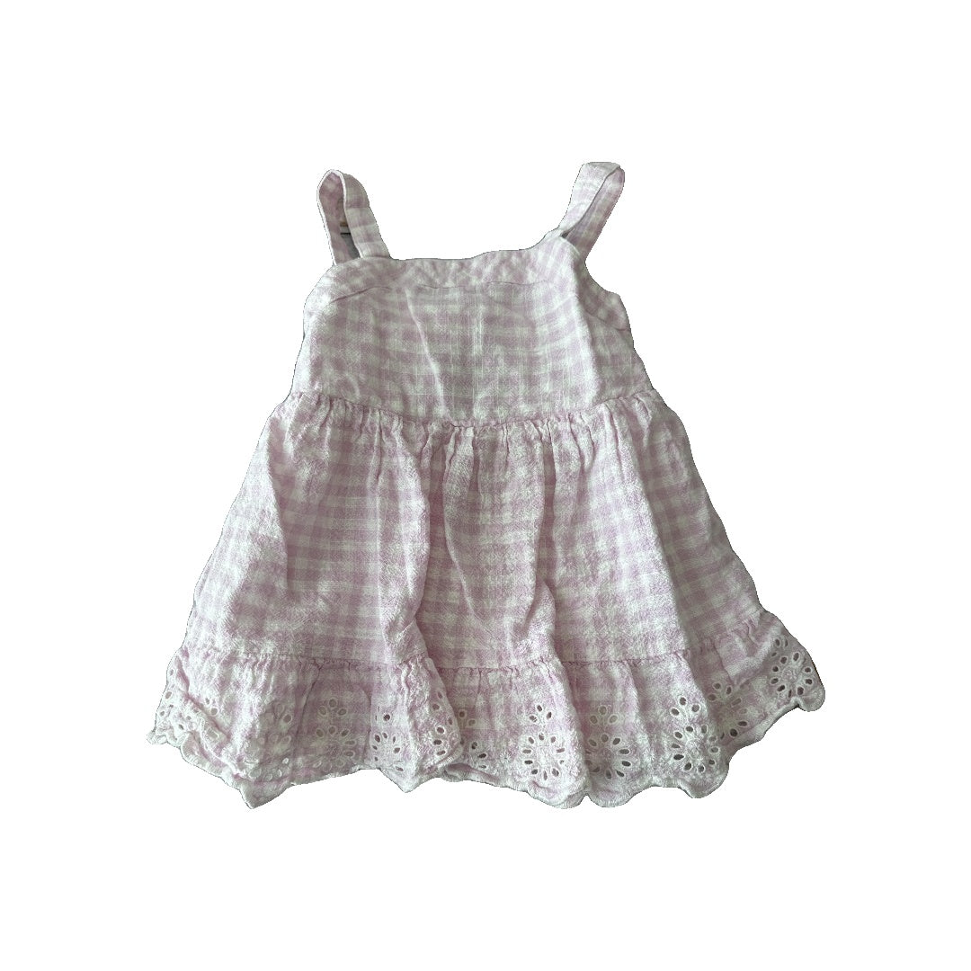 Cat & Jack Girls pink | White Dress Size: 18 months pink | White