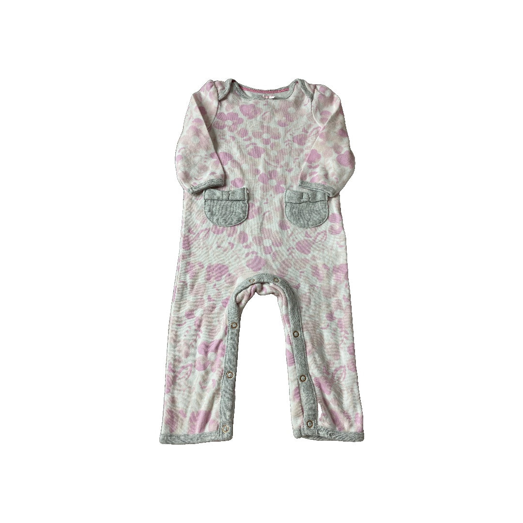 Cloud Island Girls pink | White Pajamas Size: 3-6 months pink | White