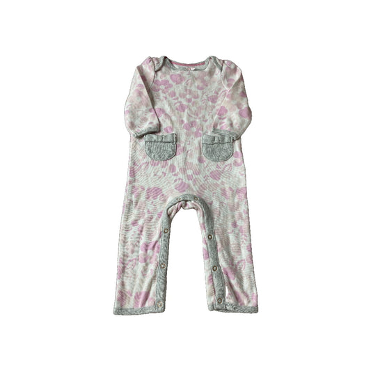 Cloud Island Girls pink | White Pajamas Size: 3-6 months pink | White