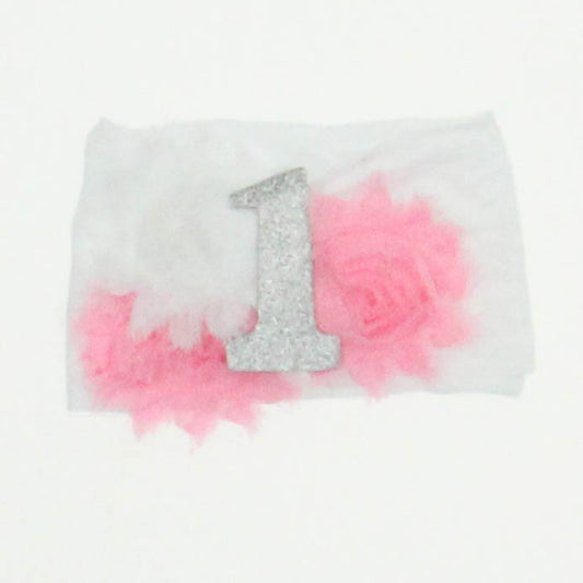 Unknown Brand Girls Pink | White Accessory Size: 0-12 Months Pink | White