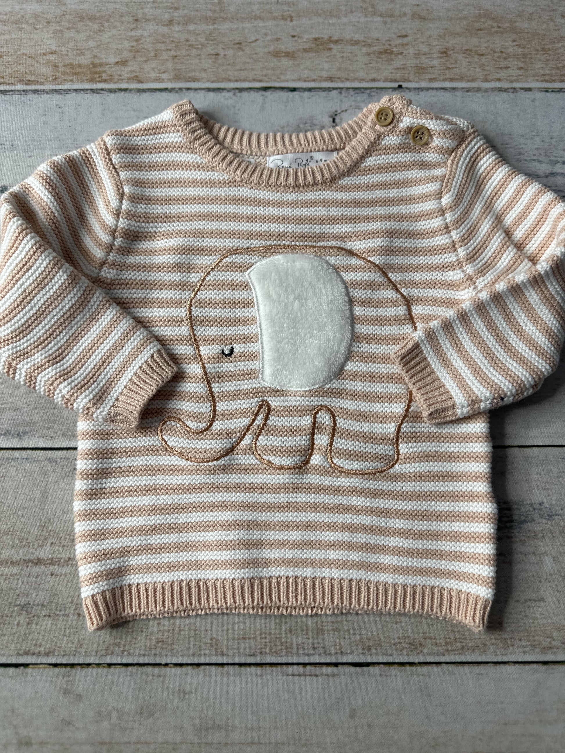 Rene Rofe Girls pink | White Sweater Size: 6-9 months pink | White