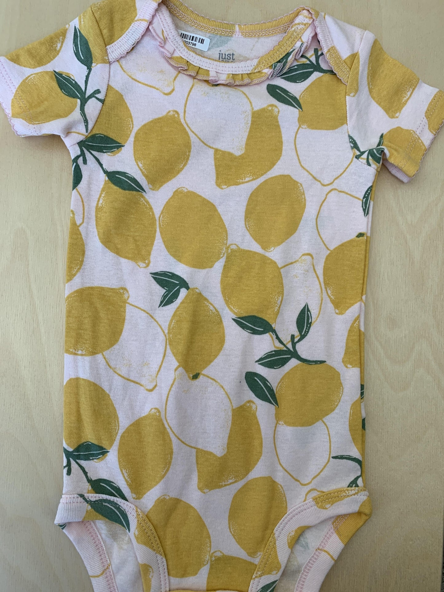 Carters Girls pink | Yellow | Fruit Onesie Size: 12M pink | Yellow | Fruit