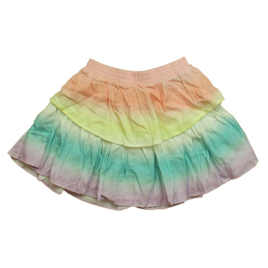 Rockets of Awesome Girls Pink | Yellow | Turquoise Skirt Size: 5T