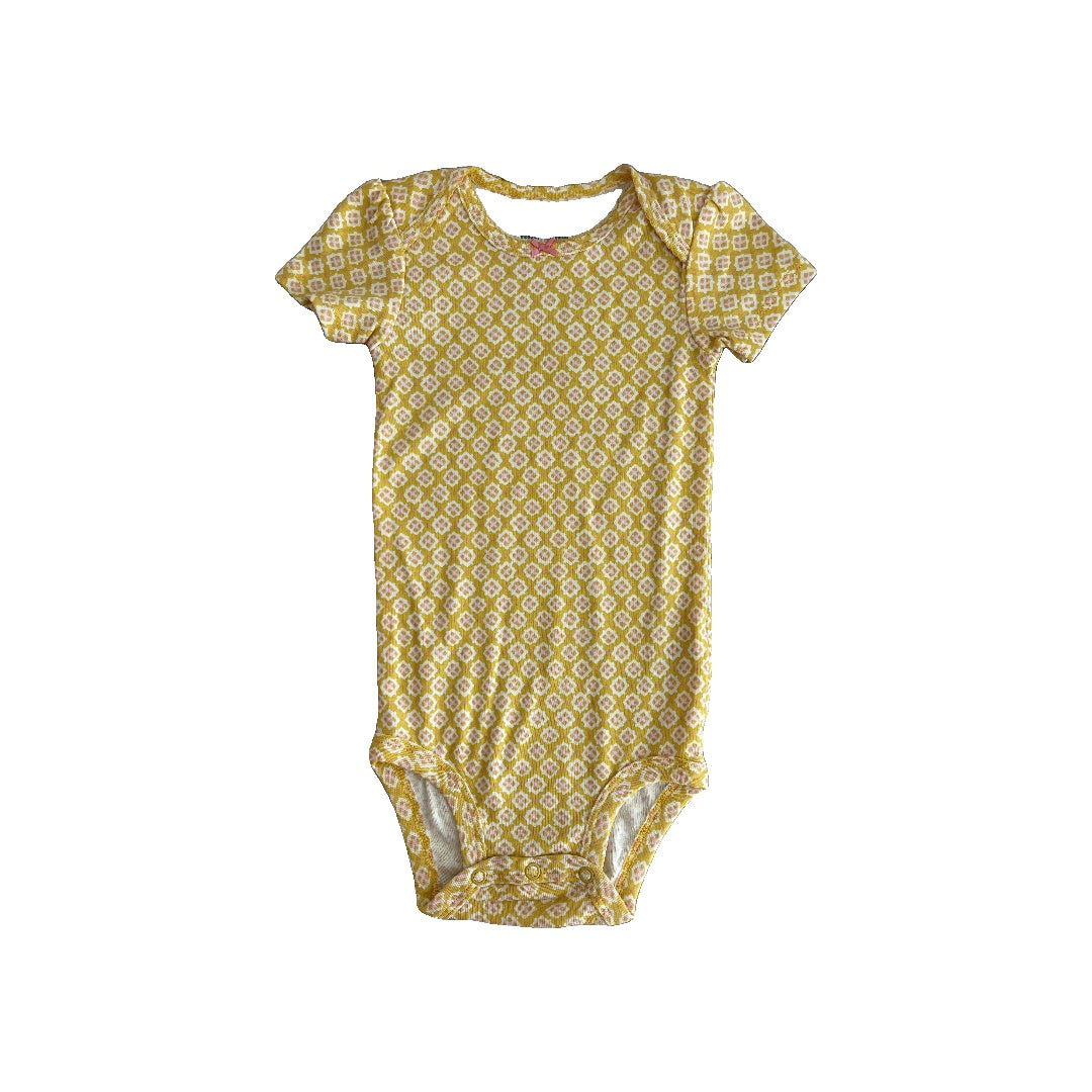 Carters Girls pink | Yellow Onesie Size: 18 months pink | Yellow