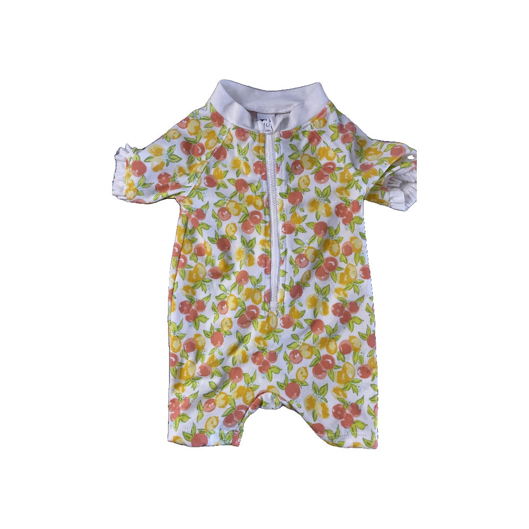 Janie and Jack Girls pink | Yellow Swimwear Size: 3-6 months pink | Yellow