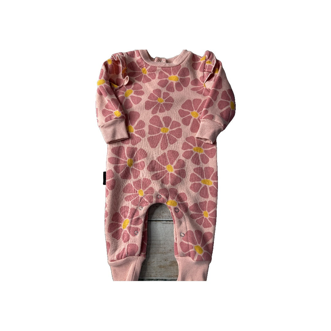 Dot Girls pink | Yellow Long Sleeve Outfit Size: 6-9 months pink | Yellow