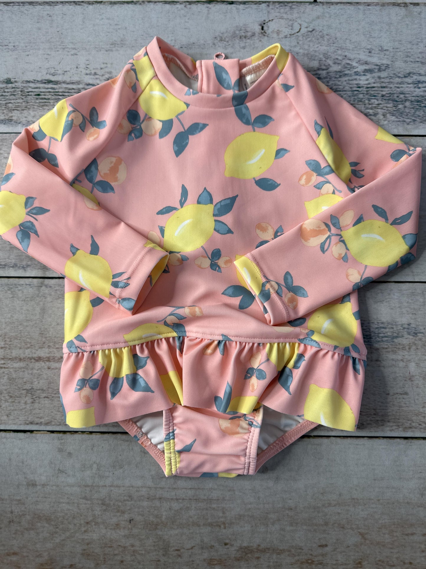 OshKosh Unisex pink | Yellow Swimwear Size: 12 months pink | Yellow