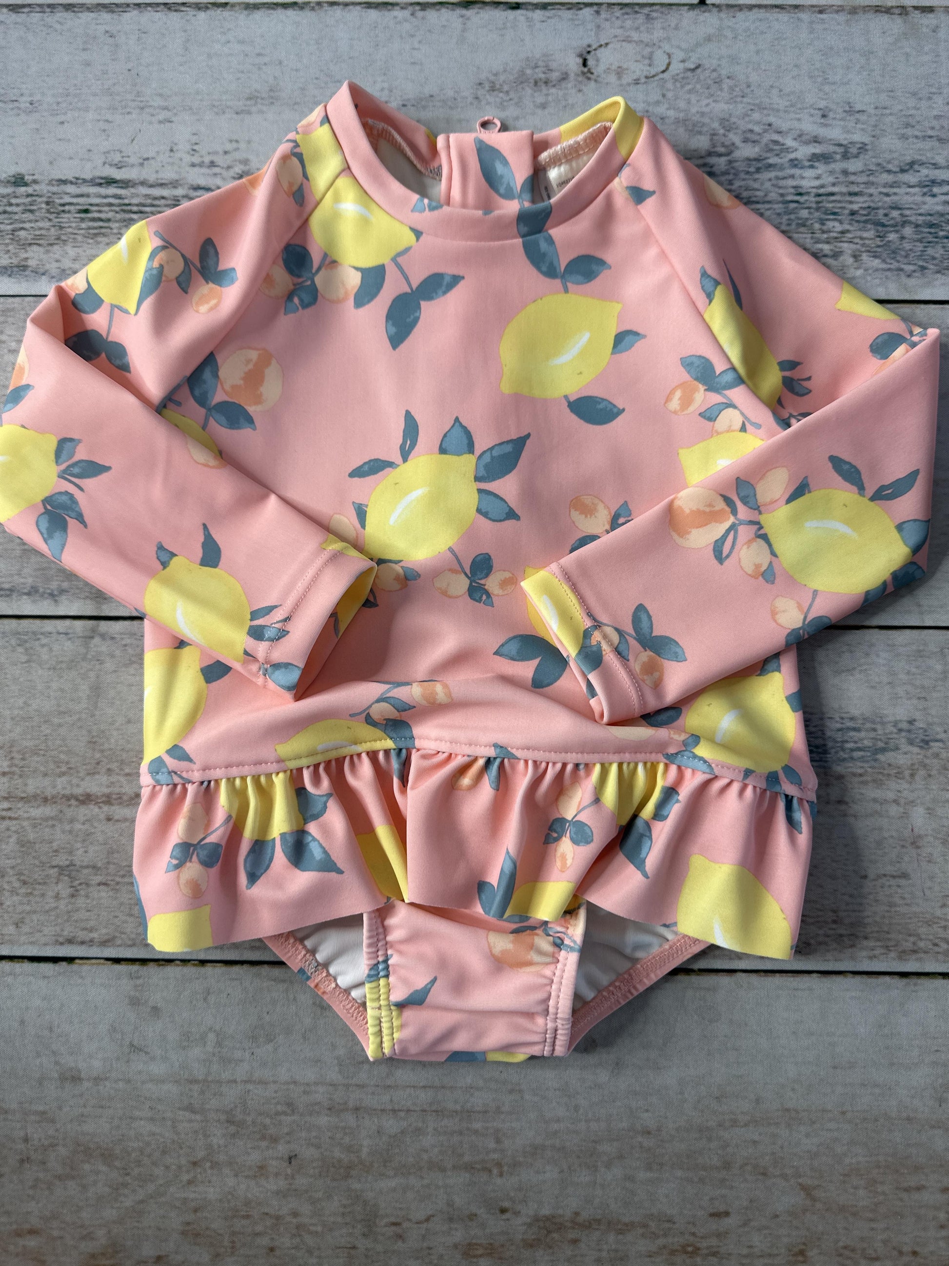 OshKosh Unisex pink | Yellow Swimwear Size: 12 months pink | Yellow