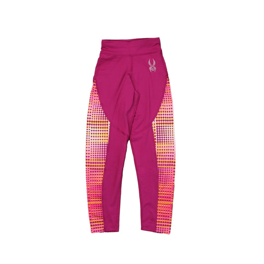 Spyder Girls Pink | Yellow Athletic Pants Size: 3-4T Pink | Yellow