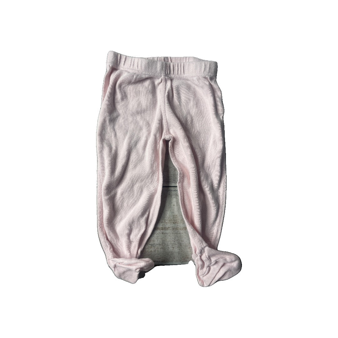 Burt's Bees Girls pink Pants Size: 3-6 months pink