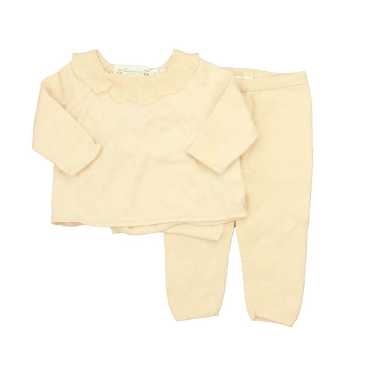 Bonpoint Girls Pink Apparel Sets Size: 1 Months