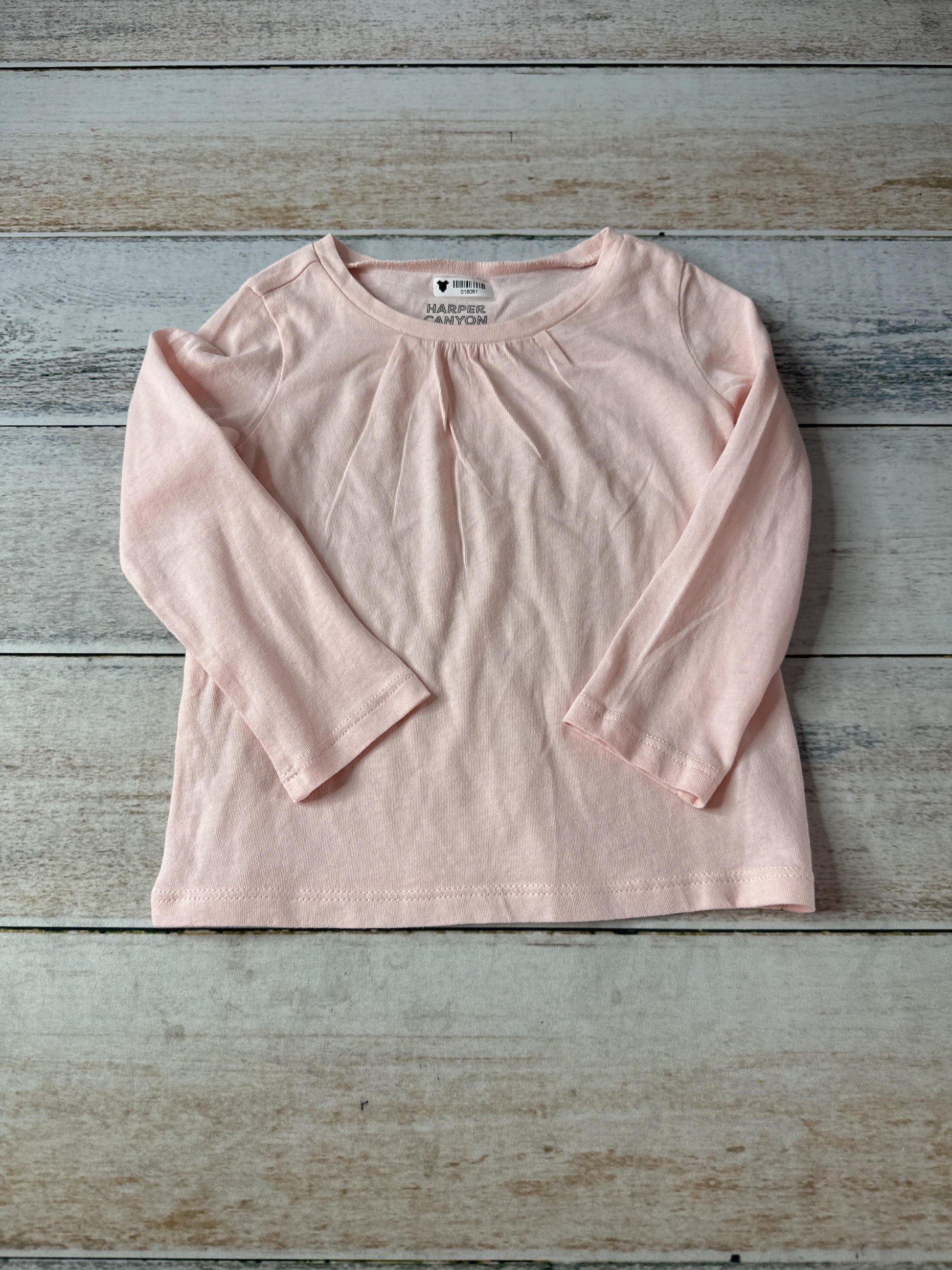 Harper Canyon Girls pink Long Sleeve Shirt Size: 18 months pink