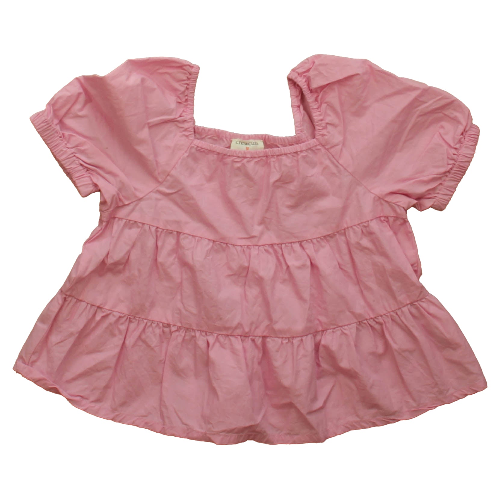 Crewcuts Girls Pink Blouse Size: 4-5T Pink