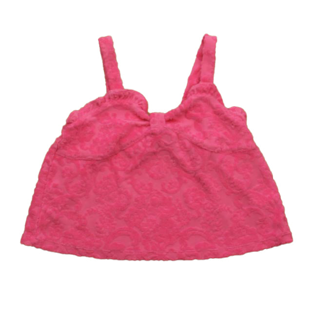 Janie and Jack Girls Pink Tank Top Size: 10 Years