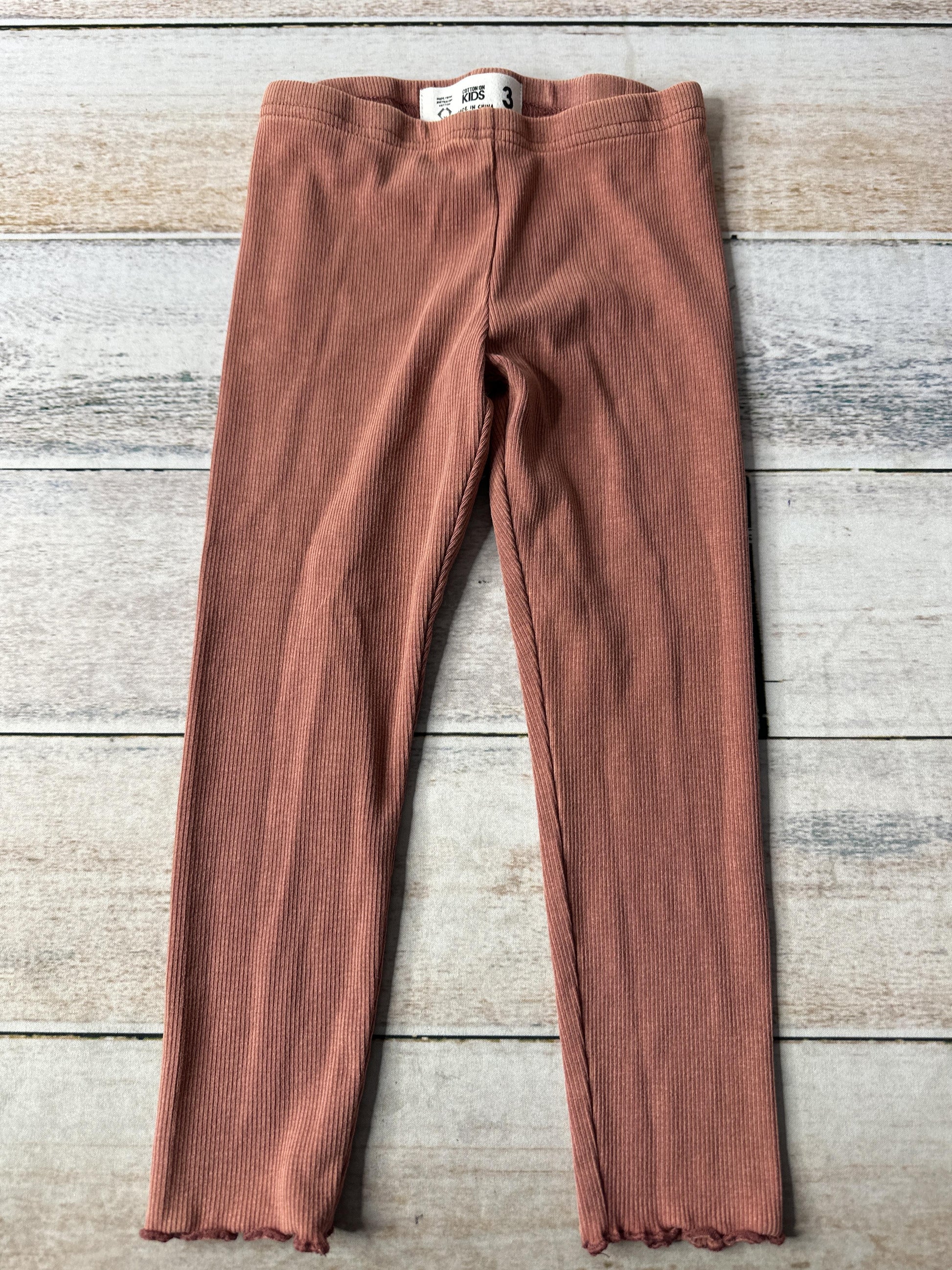 Cotton:on Kids Girls pink Pants Size: 3T pink