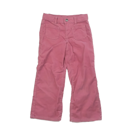 Gymboree Girls Pink Corduroy Pants Size: 6 Years Pink
