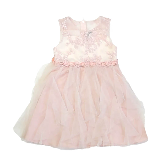 Rare Editions Girls Pink Special Occasion Dress Size: 4T Pink